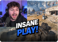 Gaming example frame with captions